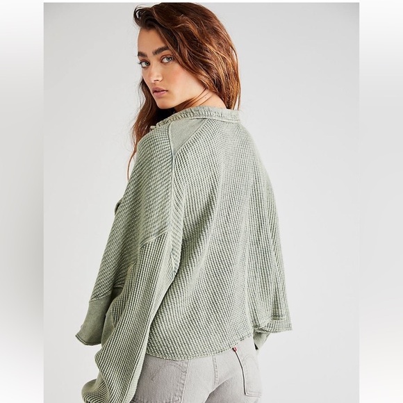 FP One Cropped Scout Jacket - Washed Army - Picture 3 of 10